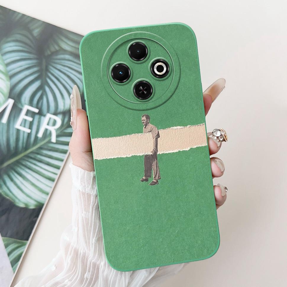 For Tecno Spark 30C Case kl5  kl5n Soft Silicone Lovely Panda Cover For Tecno Spark 30 30C 30 Pro Spark30C Phone Cases Coque