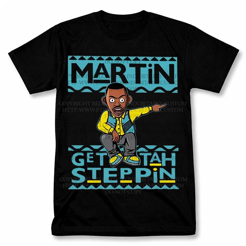 Martin Get Tah Steppin Graphic T shirt Vintage Style Fan Tee S