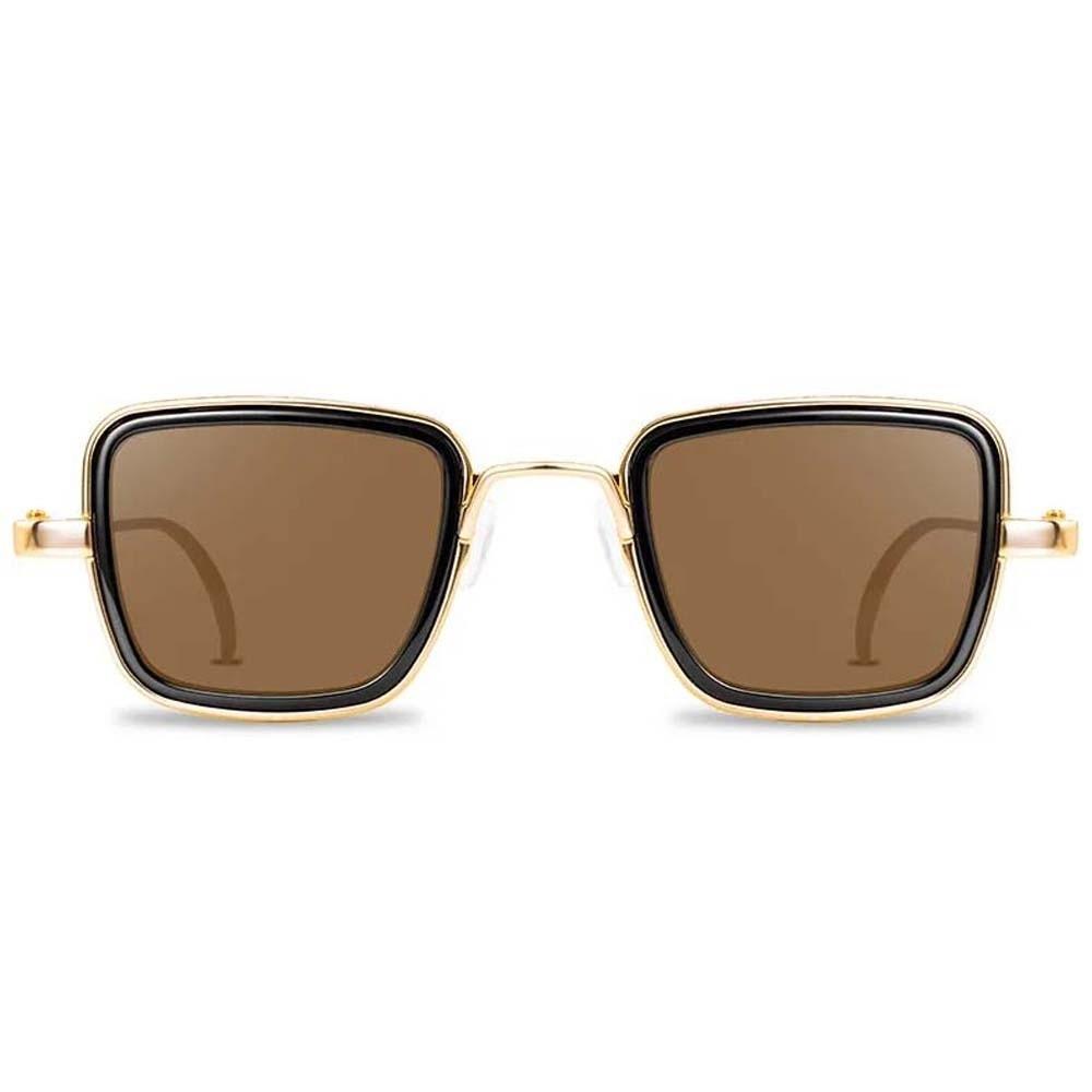 Lightweight Unisex Polarized Sunglasses Indian Style Anti-UV Glasses Retro Square Sunnies  Summer