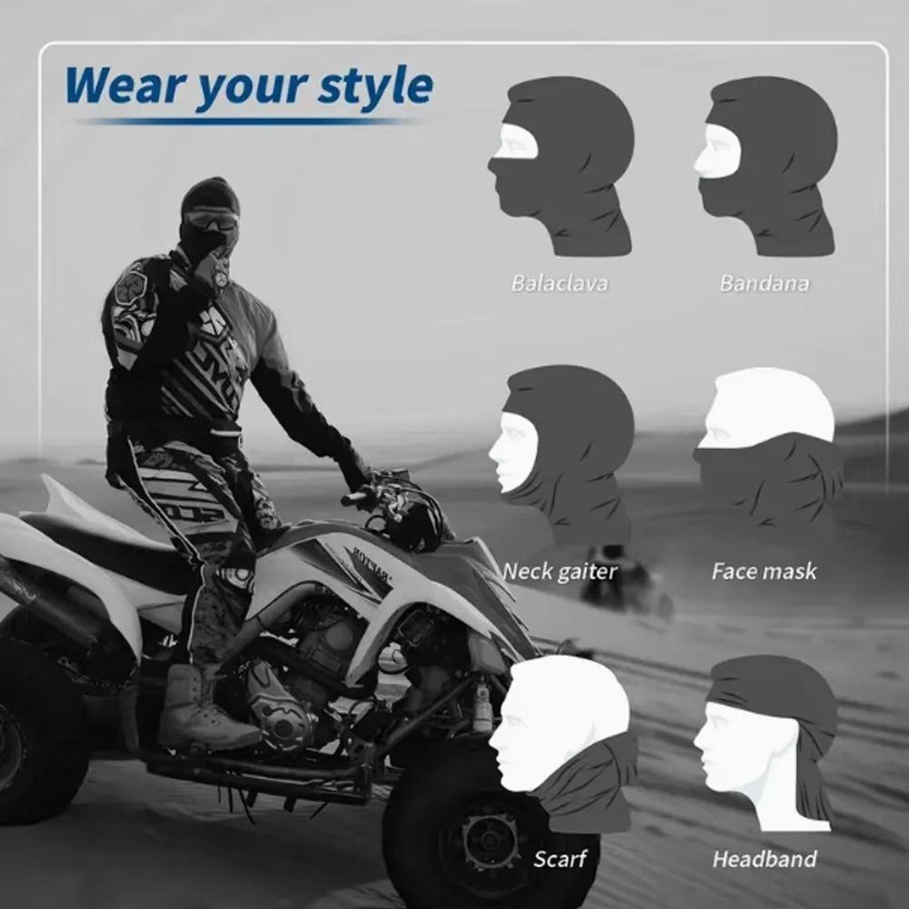 Polyester Heartbreak Printed Face Cover Portable Cycling Ski Mask  Outdoor Sports