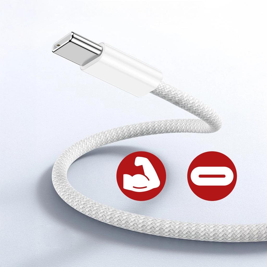 Original Apple A2795 Usb-C Charging Cable 1M 60W For Iphone 15/16 Fast Charging White