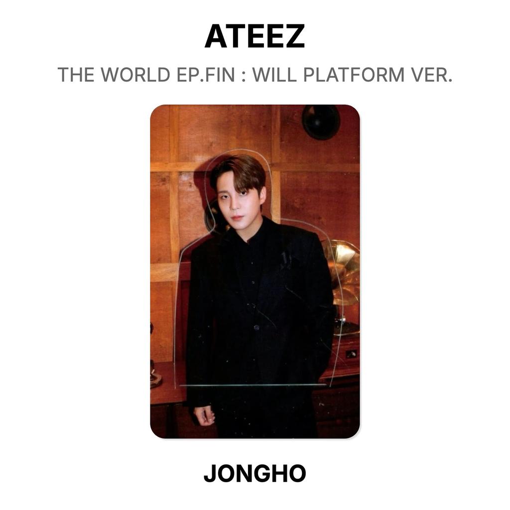 ATEEZ THE WORLD EP.FIN : WILL PLATFORM VER. Official Photocard