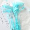 50Pcs18 Color Feather Decoration Diy Handmade Materials Small Butterfly Color Feather Decoration Headgear Clothing Accessories