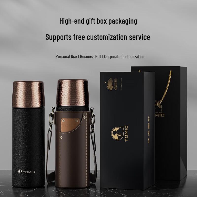 TOMIC Large Capacity Insulated Tea Infuser Mug