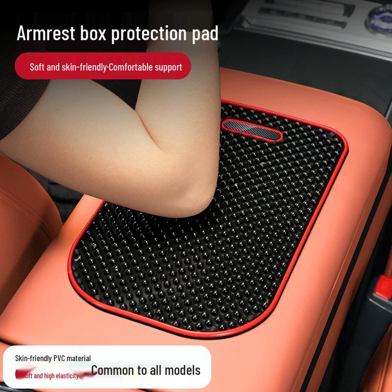 Jiyue Car Armrest Box Anti-slip Protective Mat for 01/07/SIMUcar Models