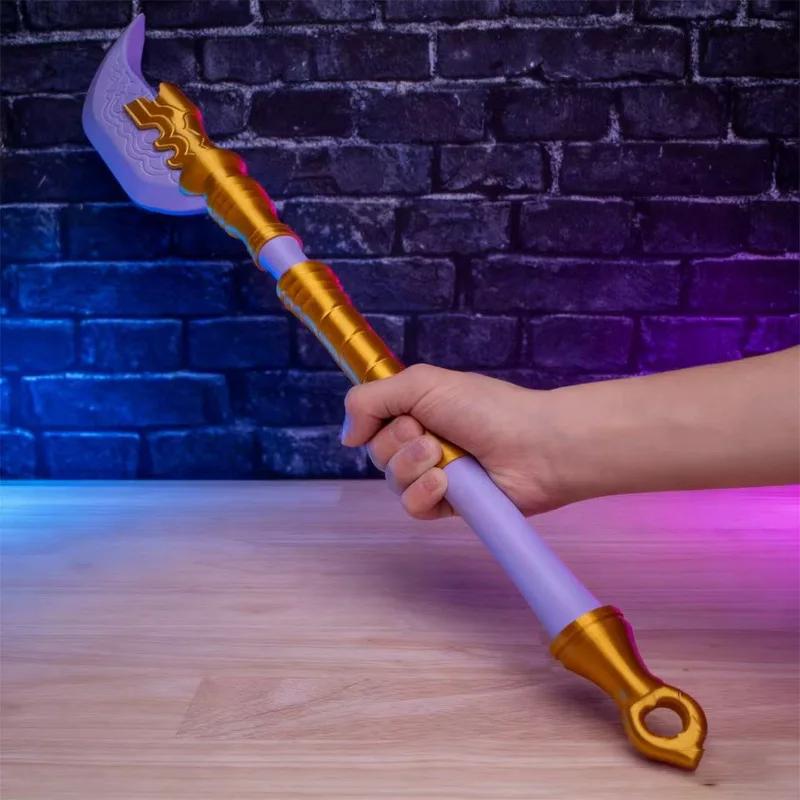 KPop-Demon Hunter Rumi Cosplay Miecz Kostium Filmowy Akcesoria Kawaii Długi Nóż Fioletowy Miecz Boże Narodzenie Rekwizyt do Odgrywania Ról Prezent