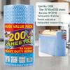 Thick Tearable Kitchen Towels - Absorbent & Easy-to-Clean Dishwashing Wipes