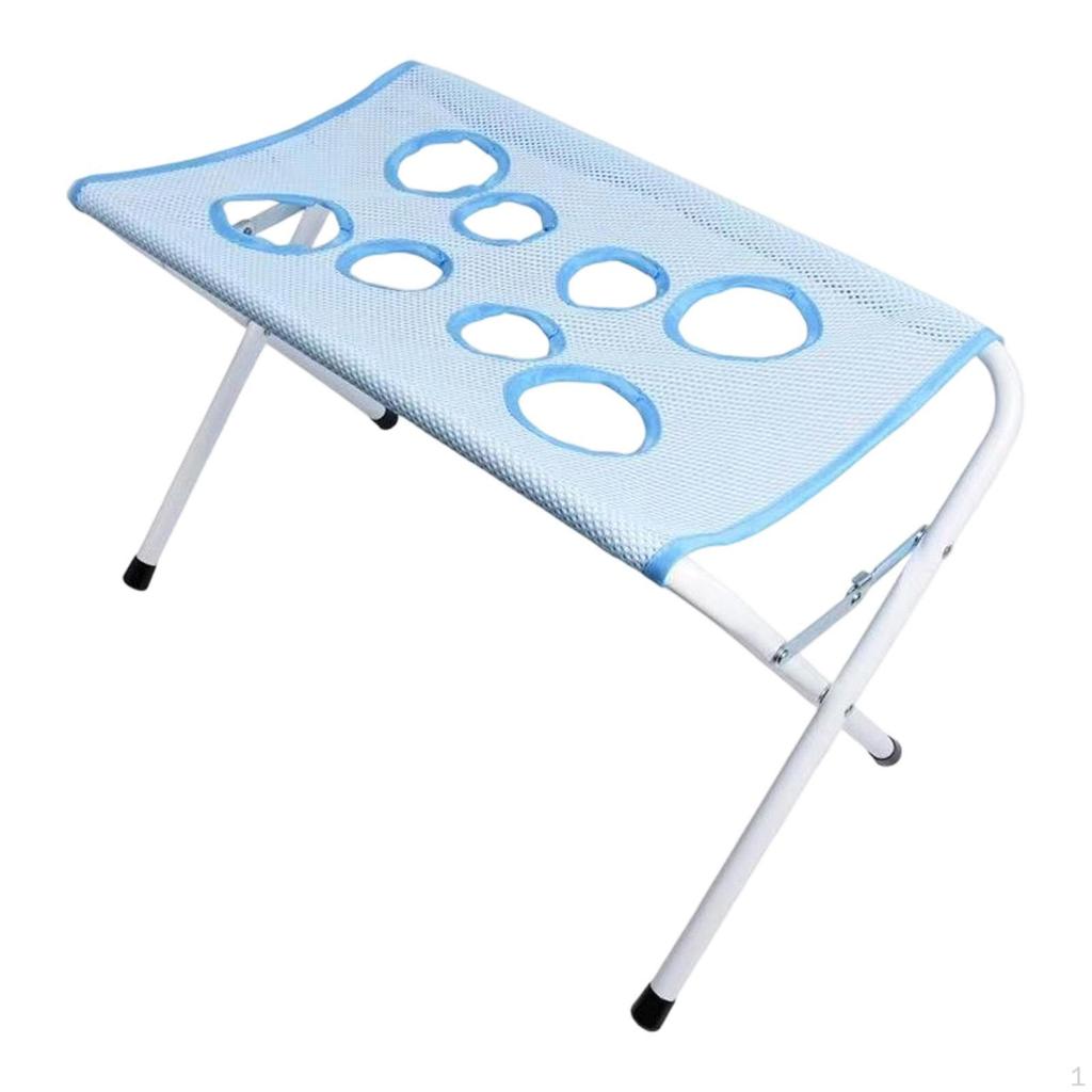 Dog Grooming Table, Washing Station, Professional Bathing Bed, Removable Stand for And