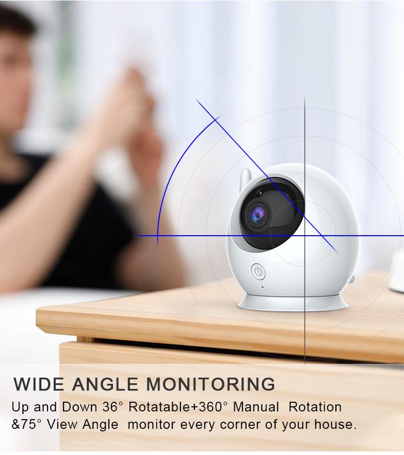 4.3-Inch HD Baby Monitor with Night Vision
