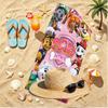 Asciugamano da Spiaggia con Stampa PAW Patrol, Asciugamano da Spiaggia Versatile Leggero Assorbente per Piscina Surf Yoga Bagno, Regalo Perfetto per Compleanno e Vacanze