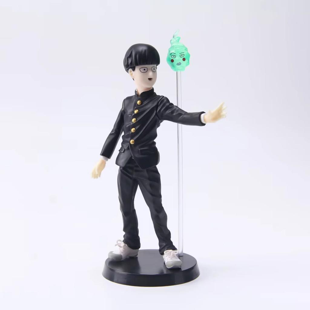 Mob Psycho 100 Shigeo Kageyama mit 2 Köpfen Figur Modell Spielzeug 16cm