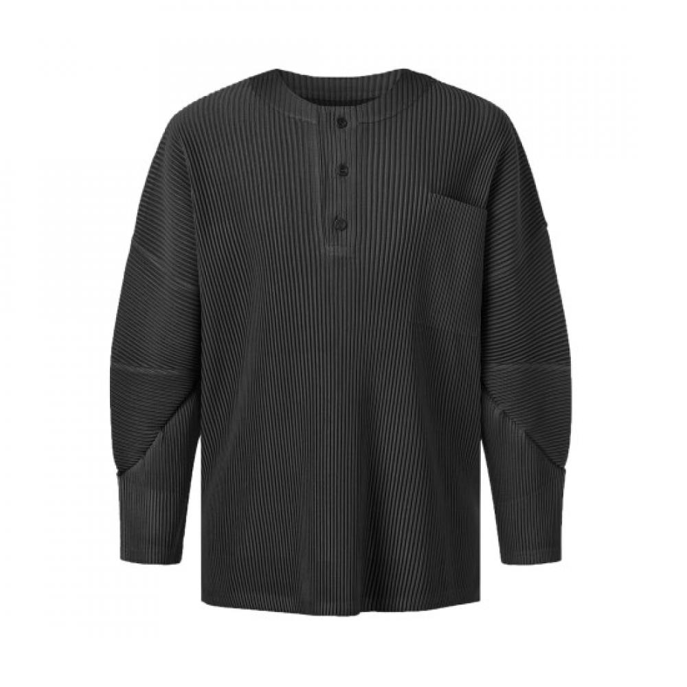 PleaTs Me Men Henley Neck T shirT upTsf025001