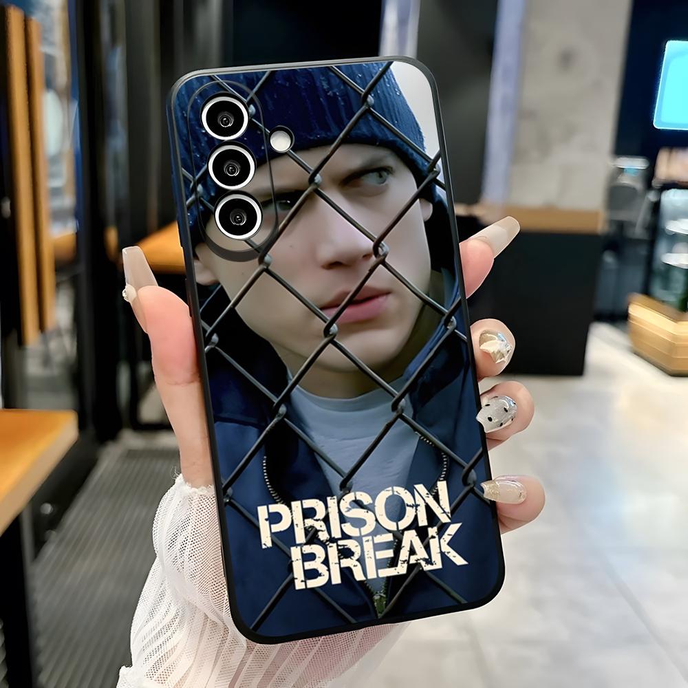 P-Prison Break TV Phone Case For Samsung A25 A13 A33 5G A54 A36 A35 A56 A52 A14 Shockproof Soft Cover