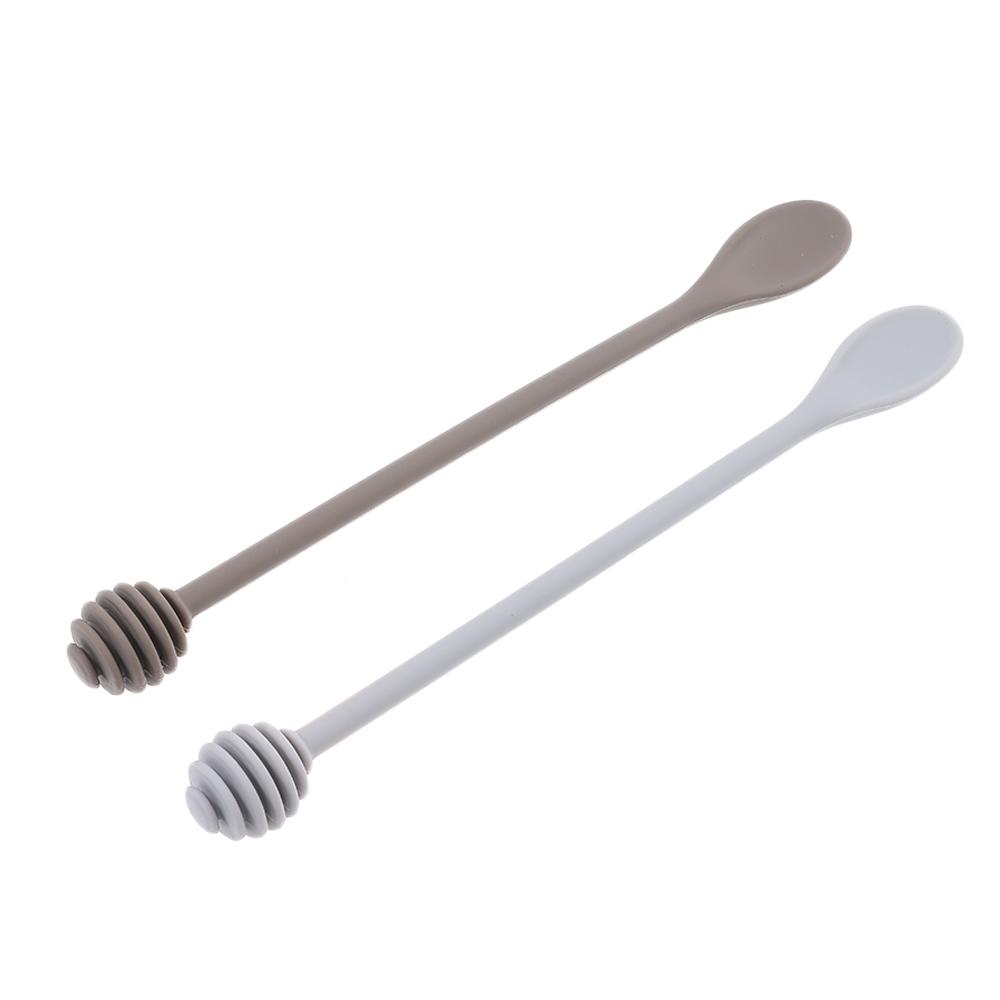 Силиконовая ложка для смешивания 25 см, ложка для сиропа, силиконовая палочка для меда, ложка-мешалка для меда для подарков
