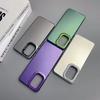 Matte Gradient Phone Case with Color-Block Lens Frame for Infinix HOT 60 5G 60i Pro Pro+ 50 4G 50i 40 40i 30i NFC 30 Play 20s 20 PLAY 12i 12