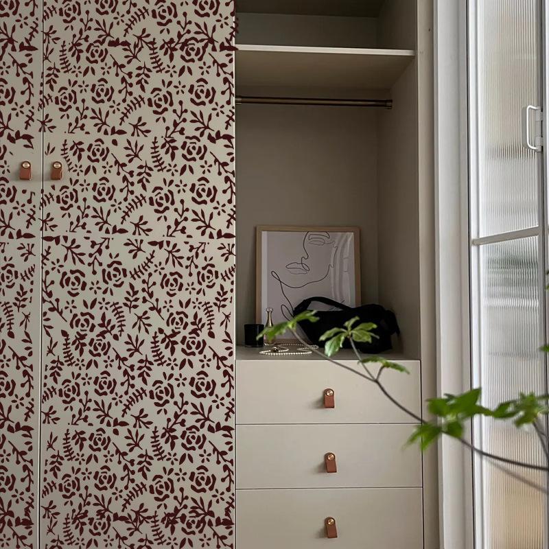 16 Pieces/set, Geometric Texture, Hollow Template, Floral Creative Fabric DIY, Wall Panel Graffiti, Spray Painted Cover Panel, Reusable