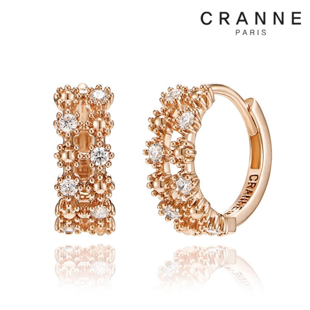 

14K Spring One-Touch Earrings (Gold Filled) C24EGF118 rose gold