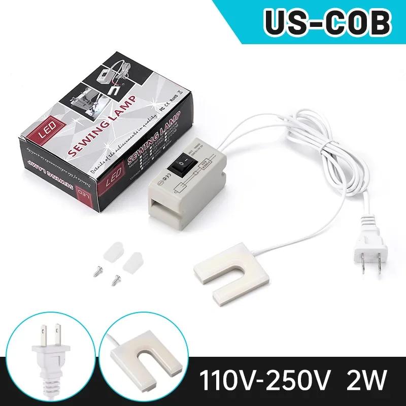 1/4 Stück 10-LED Nähmaschinenlicht Leuchte Flexible Arbeitsbeleuchtung Magnetfuß Für Bohrmaschinen Werkbänke U-förmige Leuchten