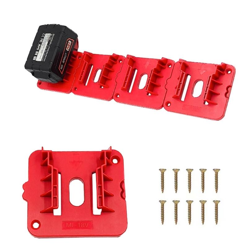 Battery Holder Wall Mount Bracket Stand For M1848-11-18 15 Series Secure Storage And Easy Installation