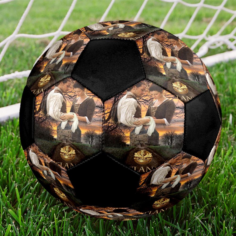 Vibrant Outlander Indoor Soccer Ball Colorful Machine Stitched PVC Size 5 Team Training Competition Ready Durable High-Bounce Cool Sports Gift