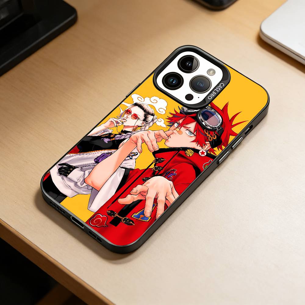 

G-Gokurakugai A-Alma Phone Case For iPhone 17,16,15,14,13,12,11 Plus,Pro Max,XS,Colorful Silver Phone case Funda Cover iPhone17air