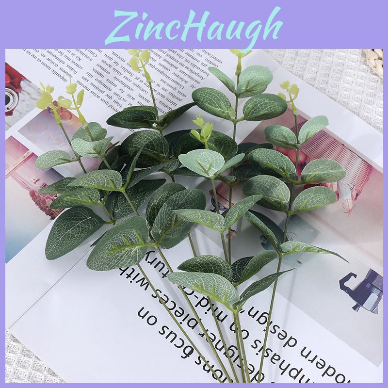 Artificial Eucalyptus Leaf Stem For Wedding Decor Photography Props Home Styling