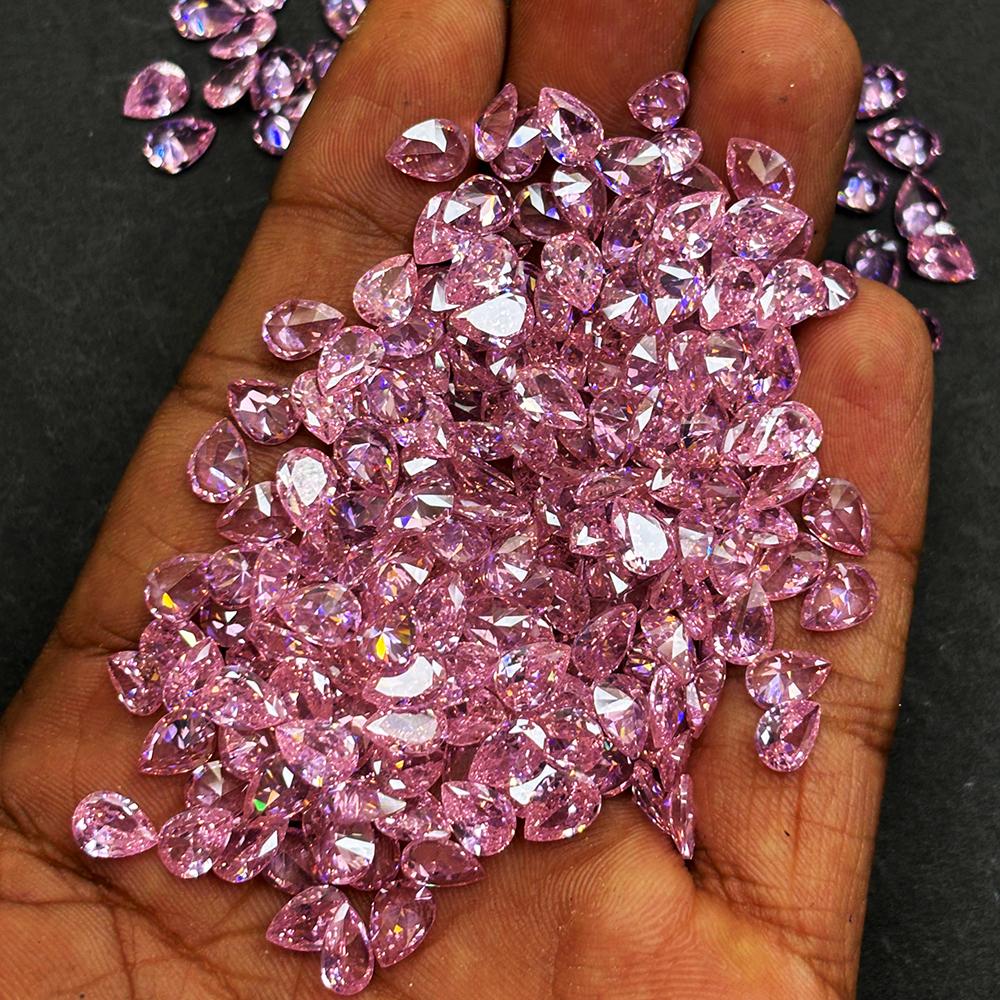 Natural Pink Sapphire Loose Gemstone 7.20 Ct 7x5 Mm Pear Cut Lot September Birthday Birthstone