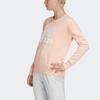 Adidas Logo Casual Sports Pullover American Hoodie Women hoodies Misty-Coral GC6926
