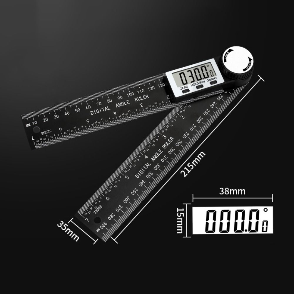 High Precision Digital Angle Ruler Visual Display Angle Detector Measuring Tool  Woodworking