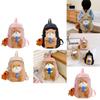 Adorable Cartoon Nylon Backpack For Kids With Large Capacity And Breathable Design