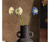 Retro Wabi-Sabi Jingdezhen Ceramic Vase - Vintage Style Small Flower Arrangement Ornament
