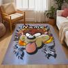 Looney Wild Fierce Taz Personalized Name Floor Rug Office Rug Suitable for Decorate Room Kitchen Outdoor Hallway Anti-slip Rug Office Home Decor