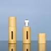 3ml/5ml/10ml/15ml Pack of 10 Mini Glass Roller Bottles with Ball Rollerball Glass Bottles with Bamboo Case Empty Bottles