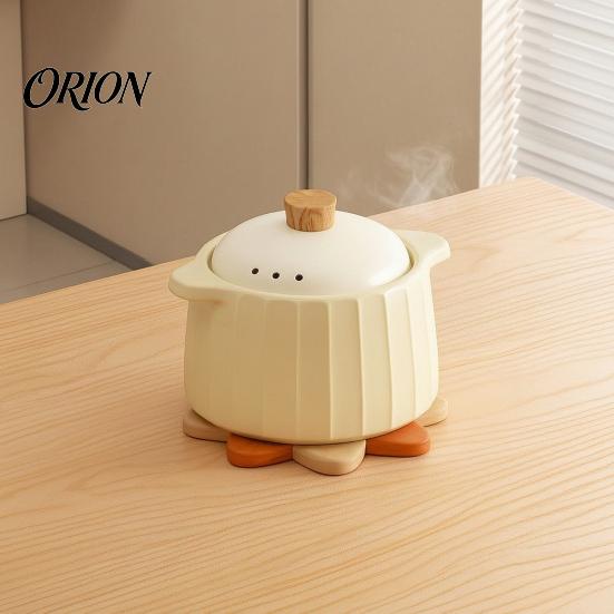 Space Saving Kitchen Organizers Sunflower Trivets for Hot Dishes, Heat Resistant Beech Wood Pot Holder, Proof Mats Dutch Ovens Decorative Tree