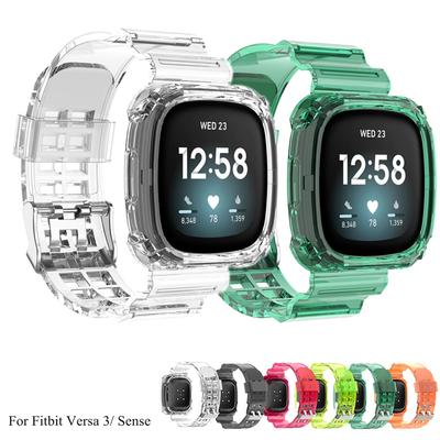 Funda Protectora Correa Reemplazable Transparente Glaciar Pulsera Transparente Banda de Repuesto Correa de Reloj