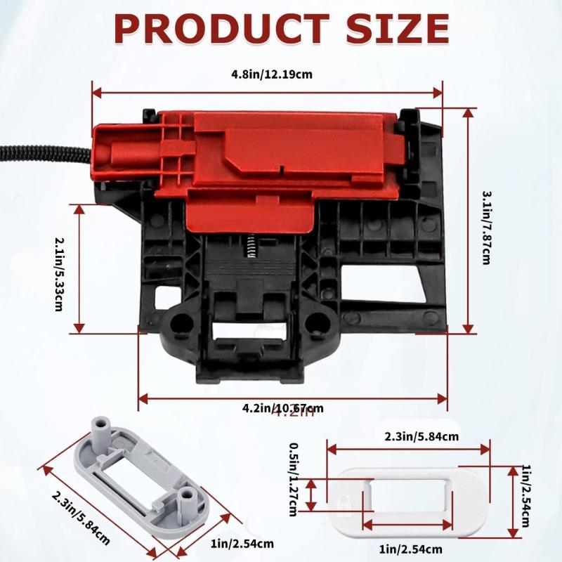 W10404050 Childproof Washer Lid Lock Easy Installation Replacement for EAP3497627 WPW10240513 AP4514459 1873013