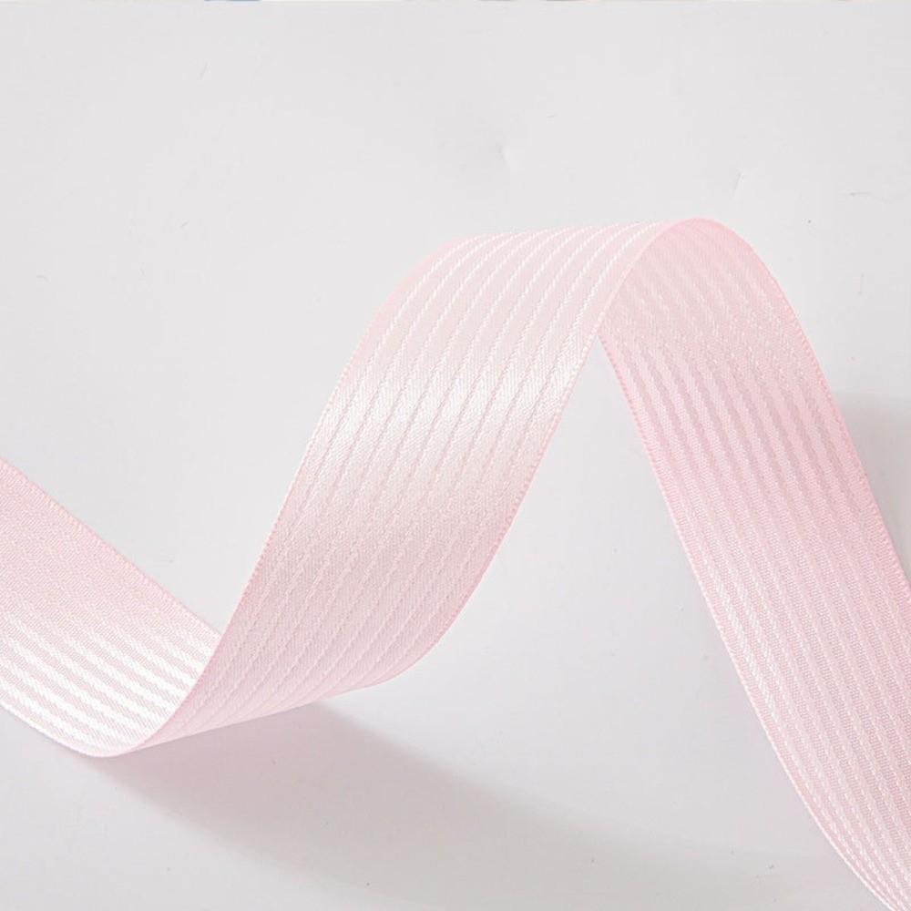 Stripe Pattern Satin Ribbons Solid Color DIY Ribbons New Fabric Ribbons Gift Wrapping