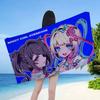 Psychological Visual Game NEEDY GIRL OVERDOSE Big Microfiber Beach Towels Quick Dry Towel Sand Beach Towels Pool Towel
