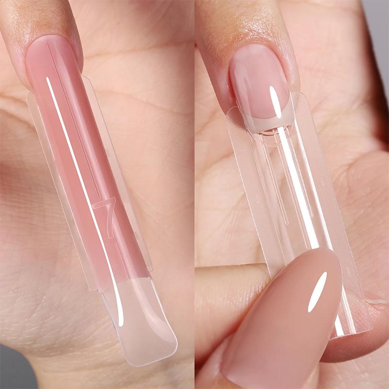 60/120/240 Pezzi Forme Doppie per Unghie a Sandwich Forme per Estensioni Unghie Ovale Forma Superiore e Inferiore Per Estensioni Unghie Veloci Strumenti per Manicure