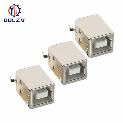 USB 2.0 Connector Socket Jack Female Male B Type 180°Connector Soldering PCB Connector Printer Interface
