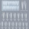 150pcs Butterfly Design Nail Molds with Multiple Sizes Ballet and Chinese Styles Artifical for Nail Artists and Salon