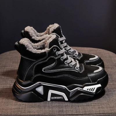 Χειμερινά Γυναικεία Παπούτσια Δέσιμο με Κορδόνια Γυναικεία Αθλητικά Παπούτσια Χιονιού Μποτάκια Αδιάβροχα Ζεστά Πλατφόρμα Μπότες Γυναικεία Υποδήματα Μπότες Γυναικείες