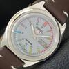 JAPAN VINTAGE SEIKO 5 AUTOMATIC MENS GREY COLOR DIAL WATCH A701635-5 R206c-a701635