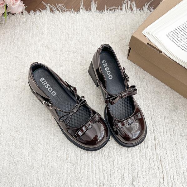 Fashion White Sneakers Summer Shoes Ladies Women's Heels Oxfords Bow-Knot Female Footwear 2025 On Heels New Leather Butterfly Dress Butt