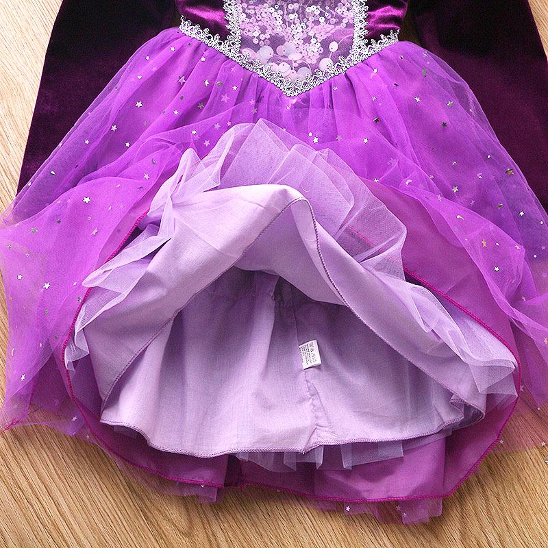 Cross-border Halloween Tulle Skirt Evening Dress for Baby Girls and Children