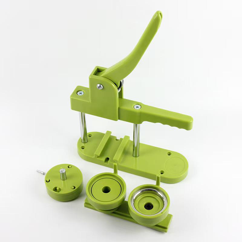 Push-Pull Badge Machine with Interchangeable Molds - Guzi Tinplate Badge Maker