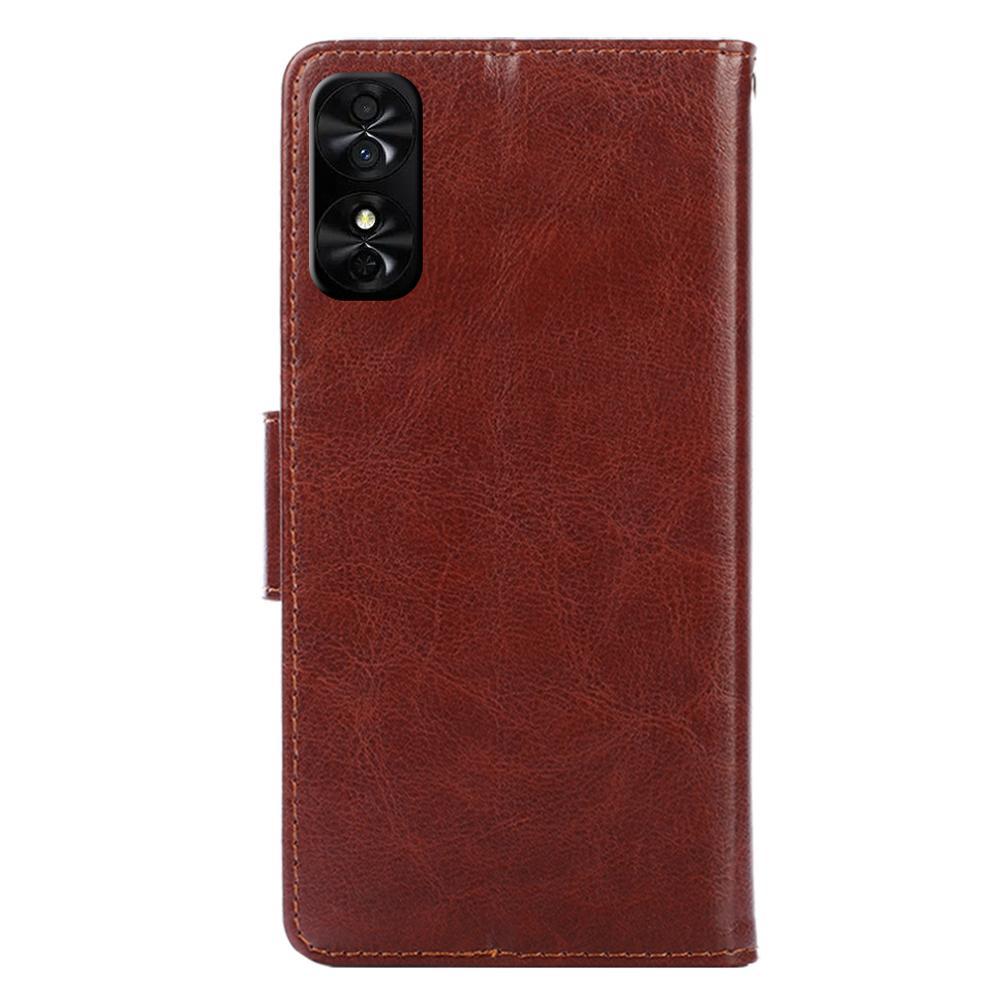 For TCL 50 SE Case PU Leather Magnetic Flip Shockproof Folio Phone Cover