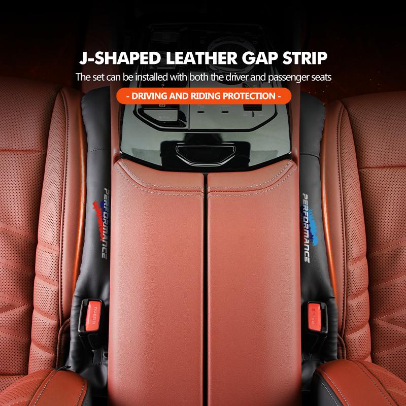 Car Seat Gap Filler Strip Leather Seat Gap J-shaped Plug Strip For BMW X1 X3 X4 X5 X7 G20 G38 F20 F39 F48 E46 E60 E36 E39