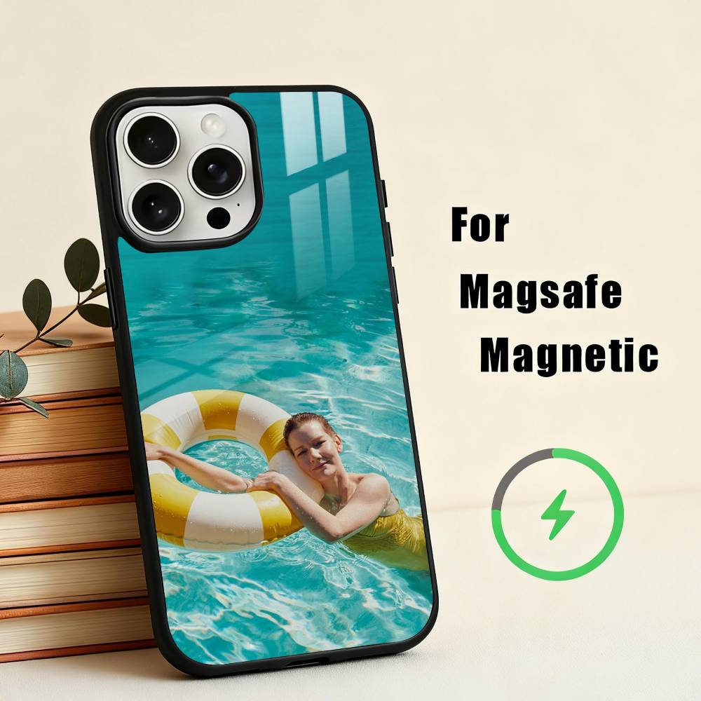 

German Actress Sandra Huller Phone Case For iPhone17,16,15,14,13,12,11 Plus,For Magnetic Wireless Charge Cover iPhone17
