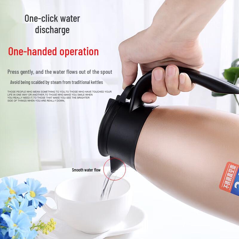 Jue Pin Jia 304 Stainless Steel Vacuum Thermos 2.0L